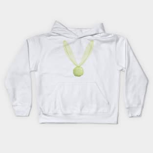 Green fly fruit Kids Hoodie